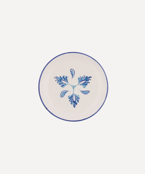 Eleanor Side Plate in Blue