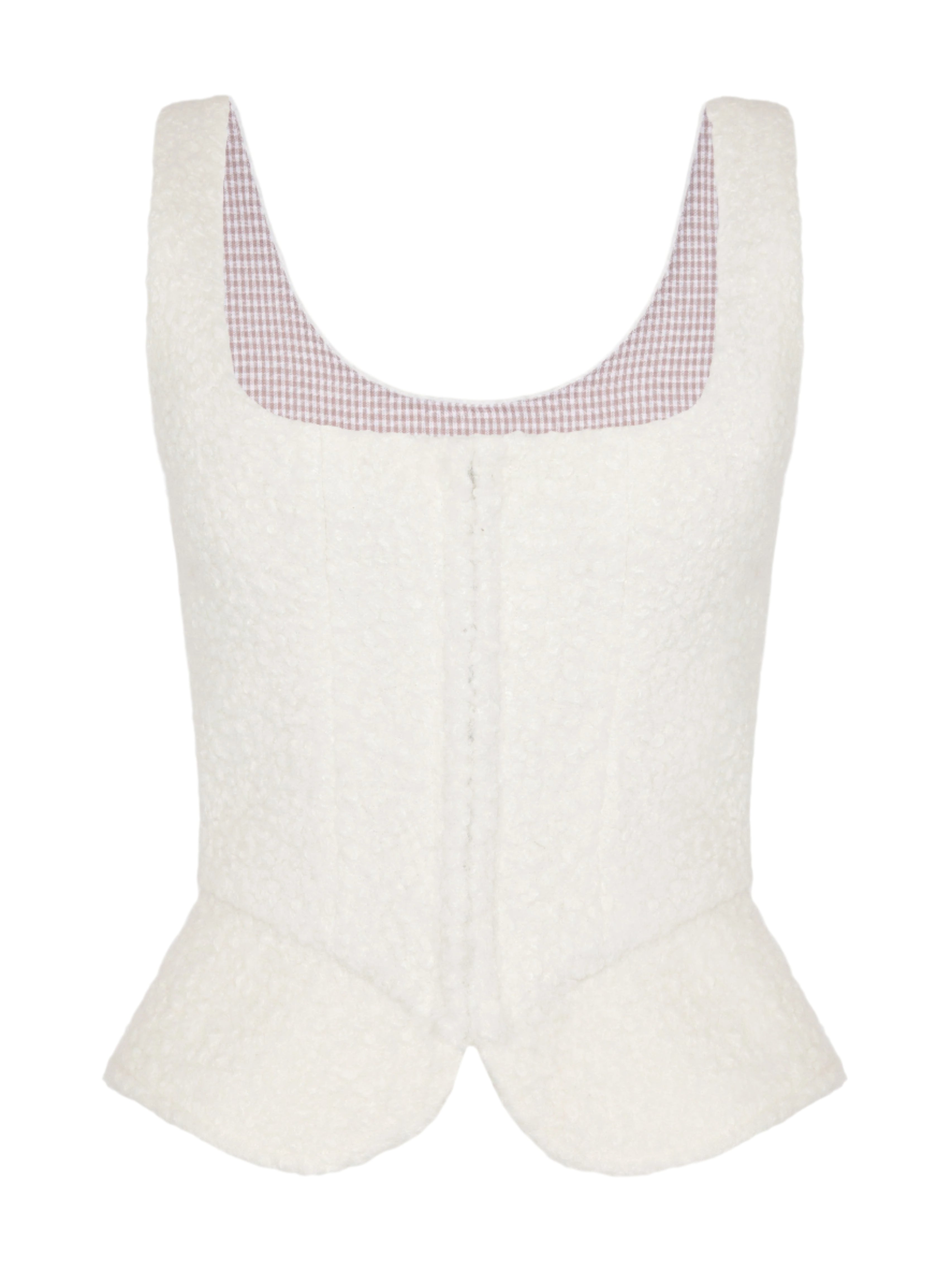 Electra Bodice in White