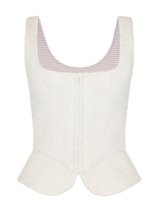 Electra Bodice in White