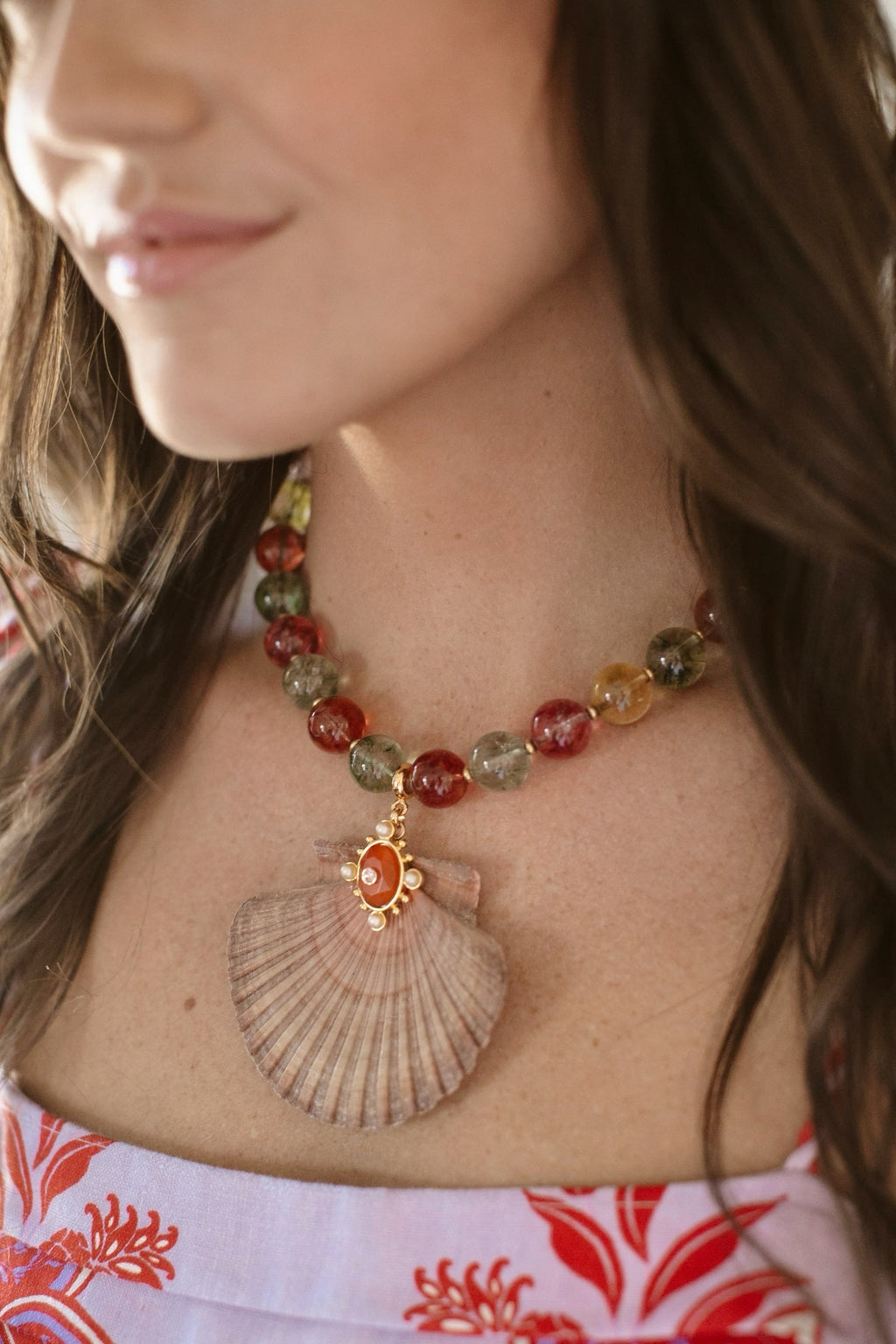 Electric Bloom Necklace