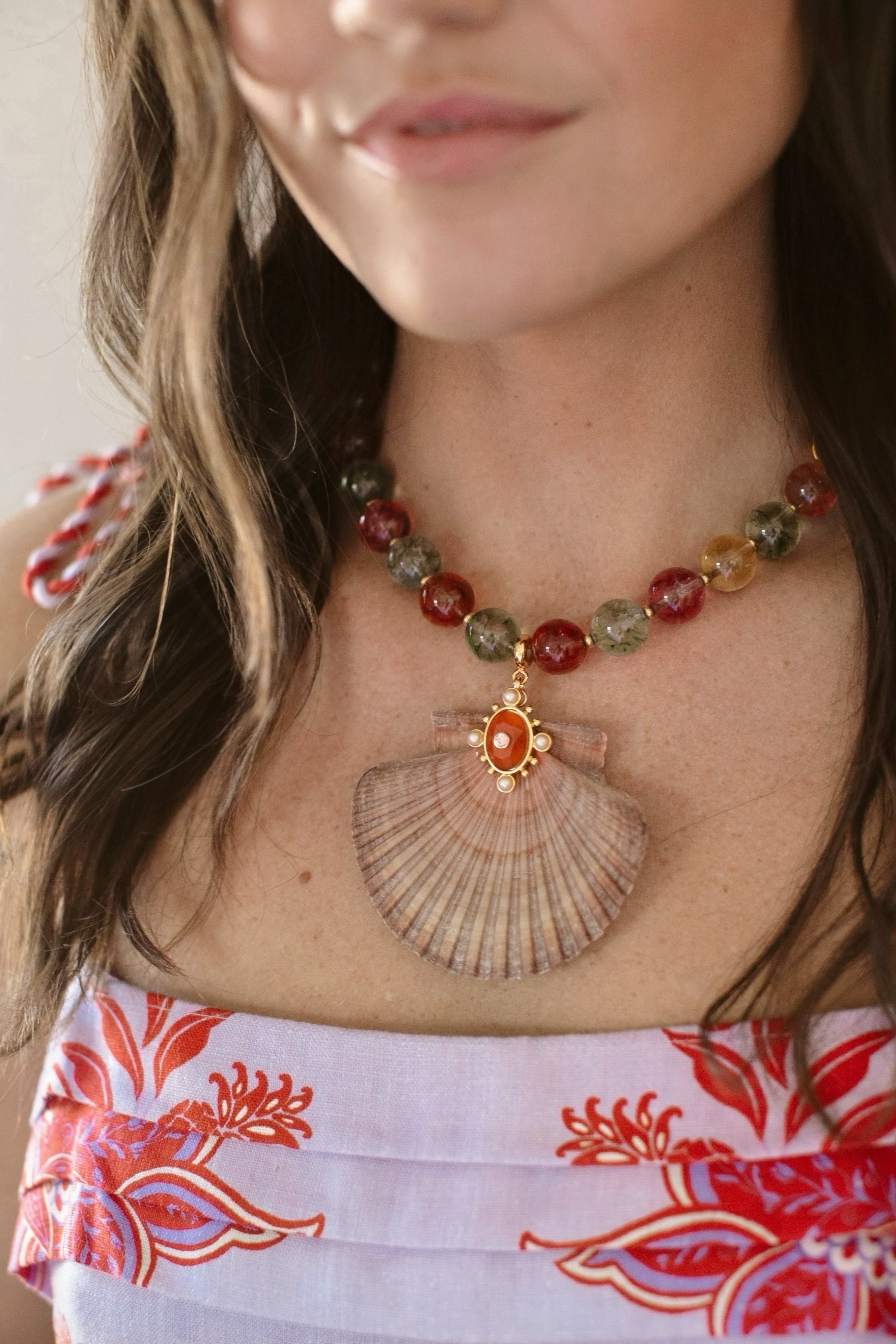 Electric Bloom Necklace