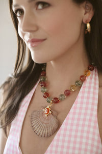Electric Bloom Necklace