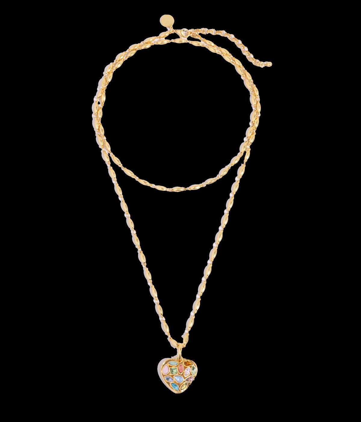 Eliza Heart Pendant Necklace