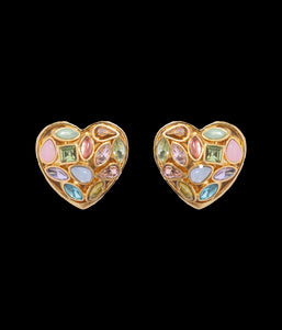 Eliza Heart Earrings