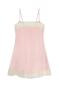 Elizabeth Slip Dress in Shell Pink