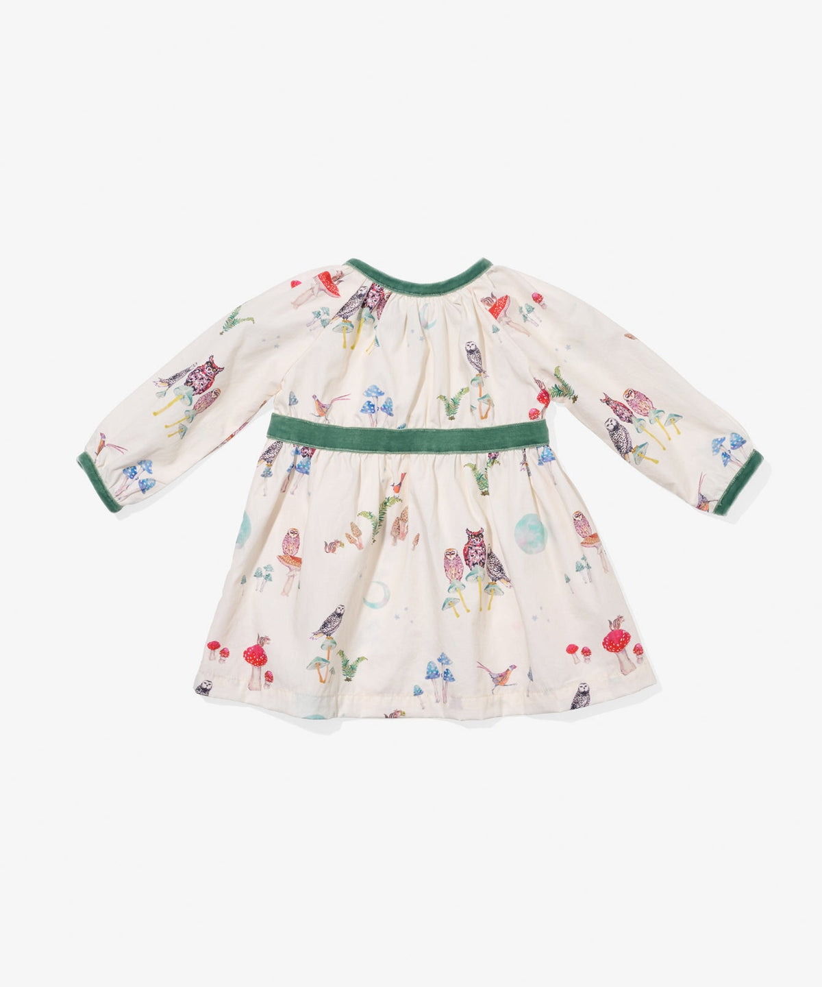 Elizabeth Baby Dress in Forest Friends