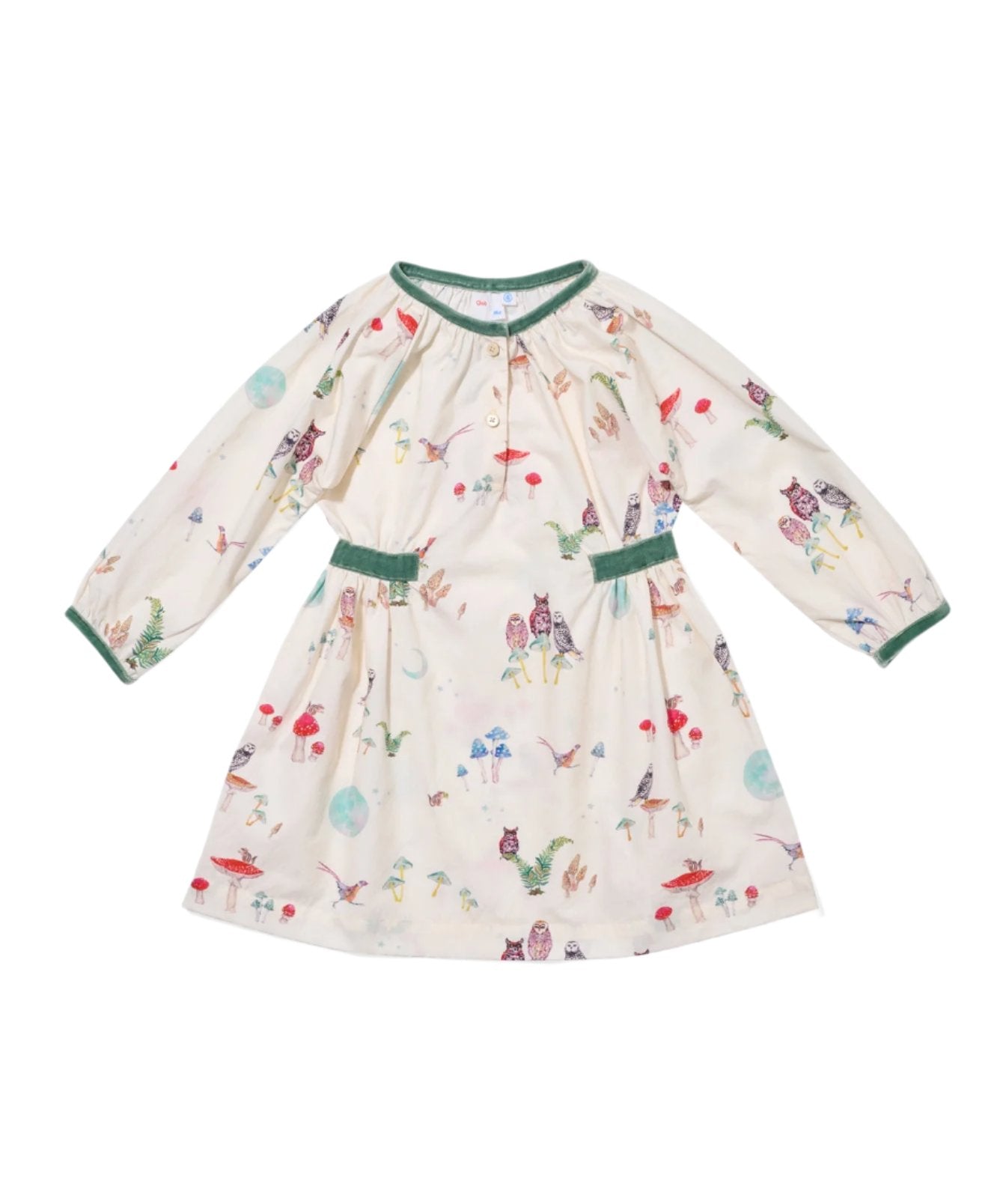 Elizabeth Dress in Forest Friends