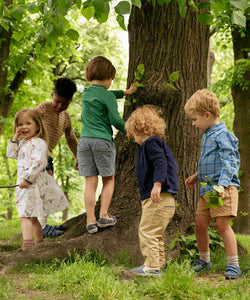 Elizabeth Dress in Forest Friends