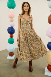 The Ella Lee Dress in Made with Liberty Fabric, Gertrude print.