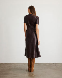 Ella Dress in Oxblood