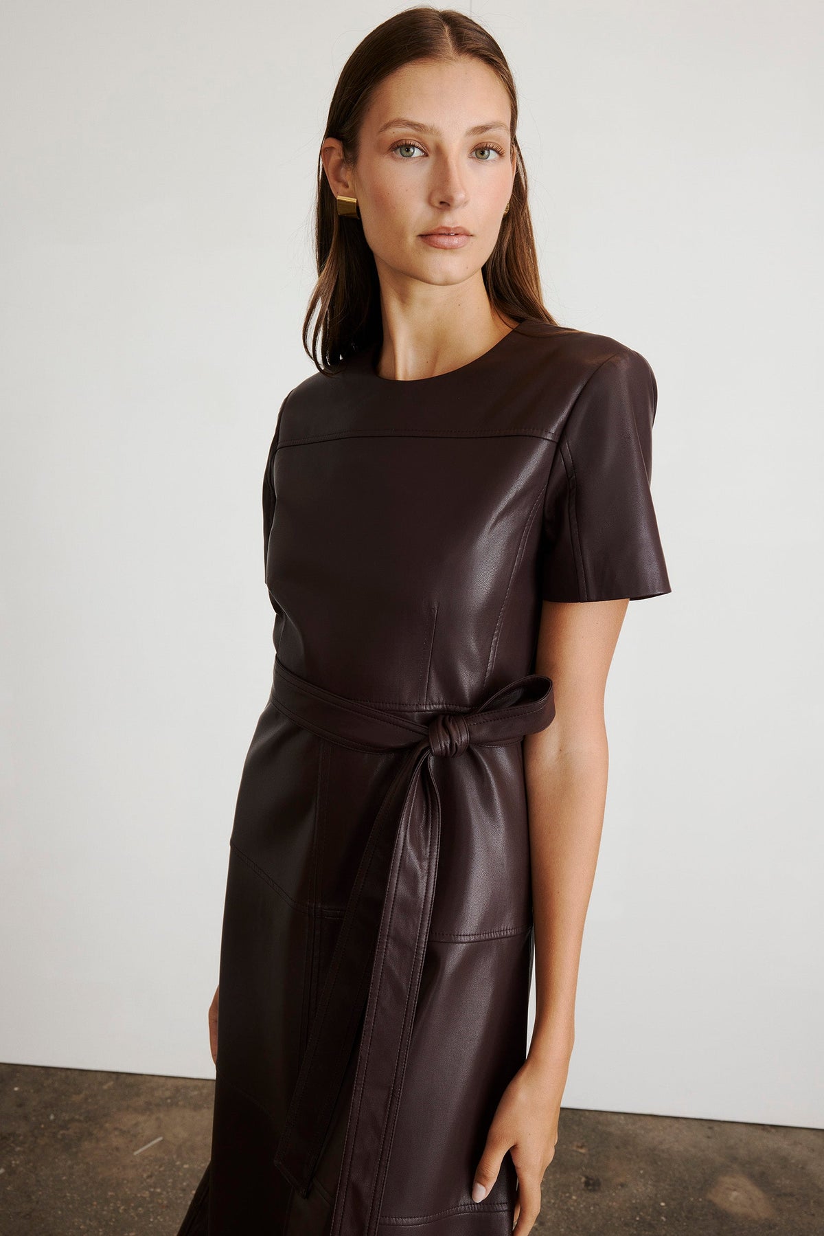 Ella Dress in Oxblood