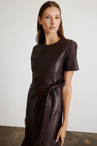 Ella Dress in Oxblood