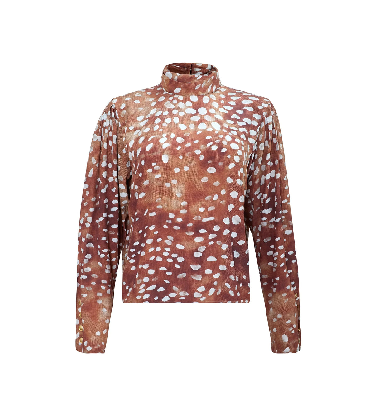 Ellerie Top in Dappled Doe