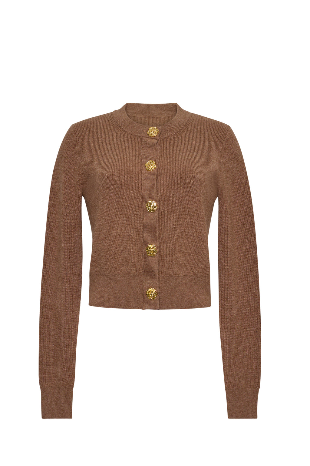 Ellery Cardigan in Camel Heather