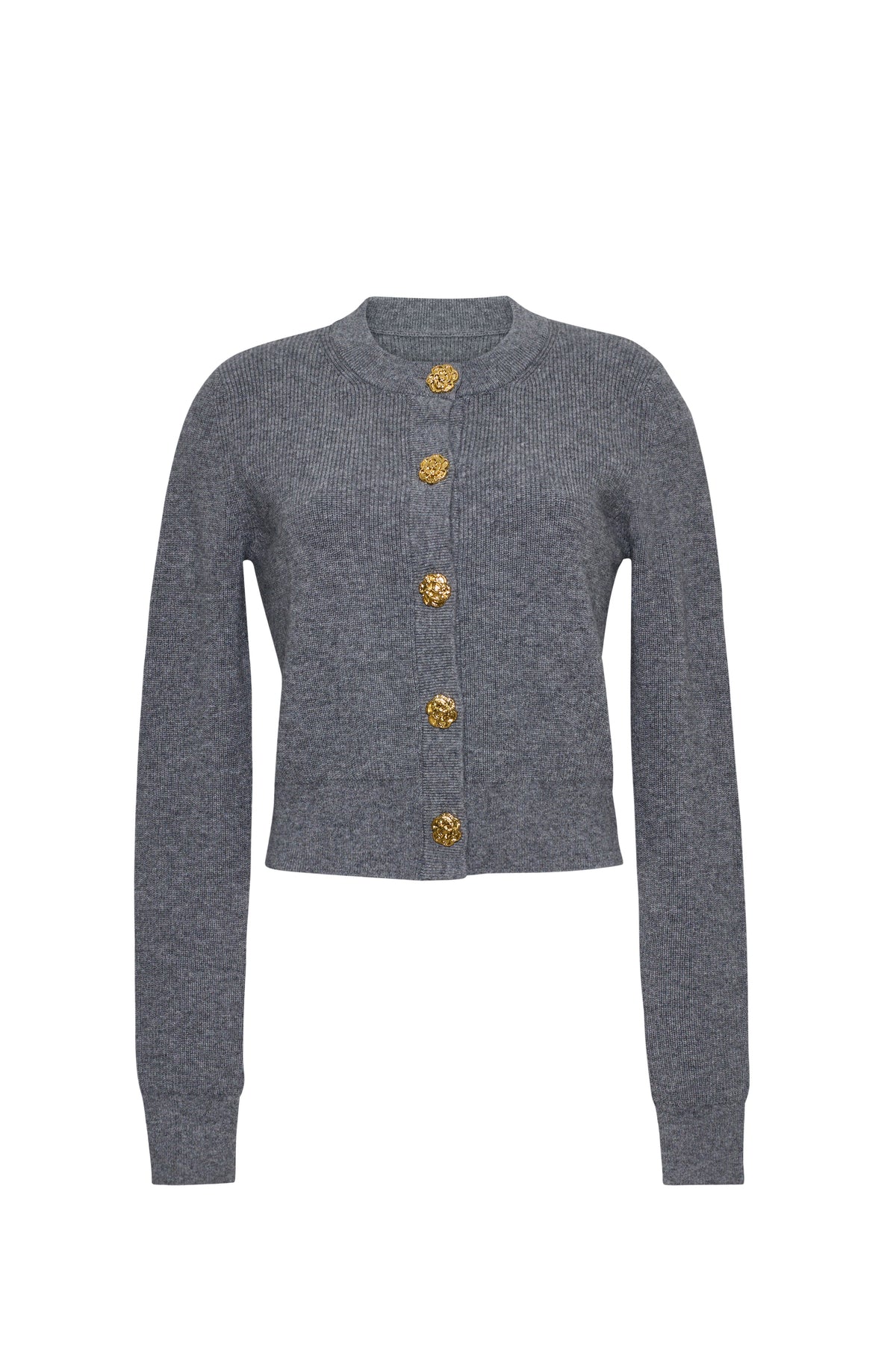 Ellery Cardigan in Grey Heather
