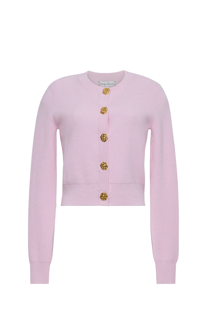 Ellery Cardigan in Petal Pink