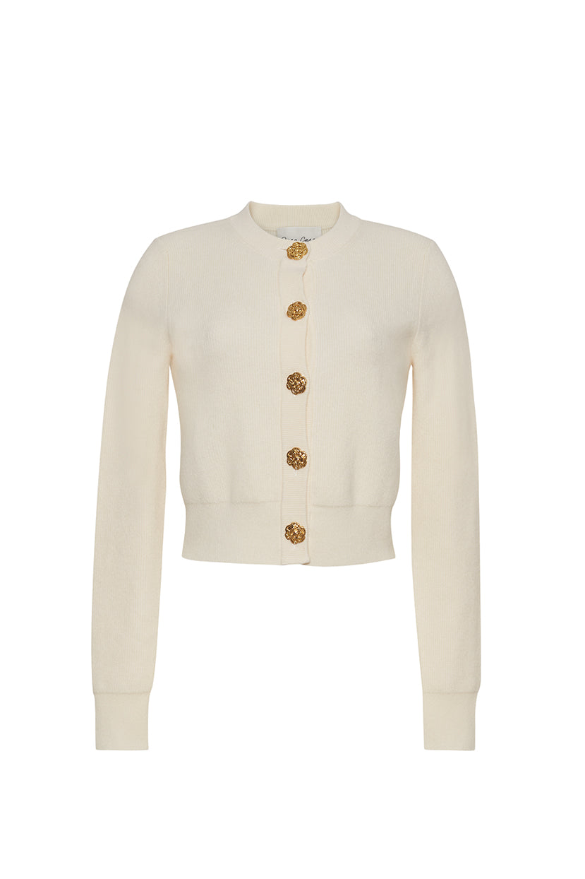 Ellery Cardigan in White