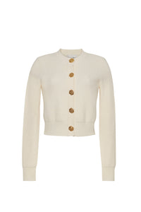 Ellery Cardigan in White