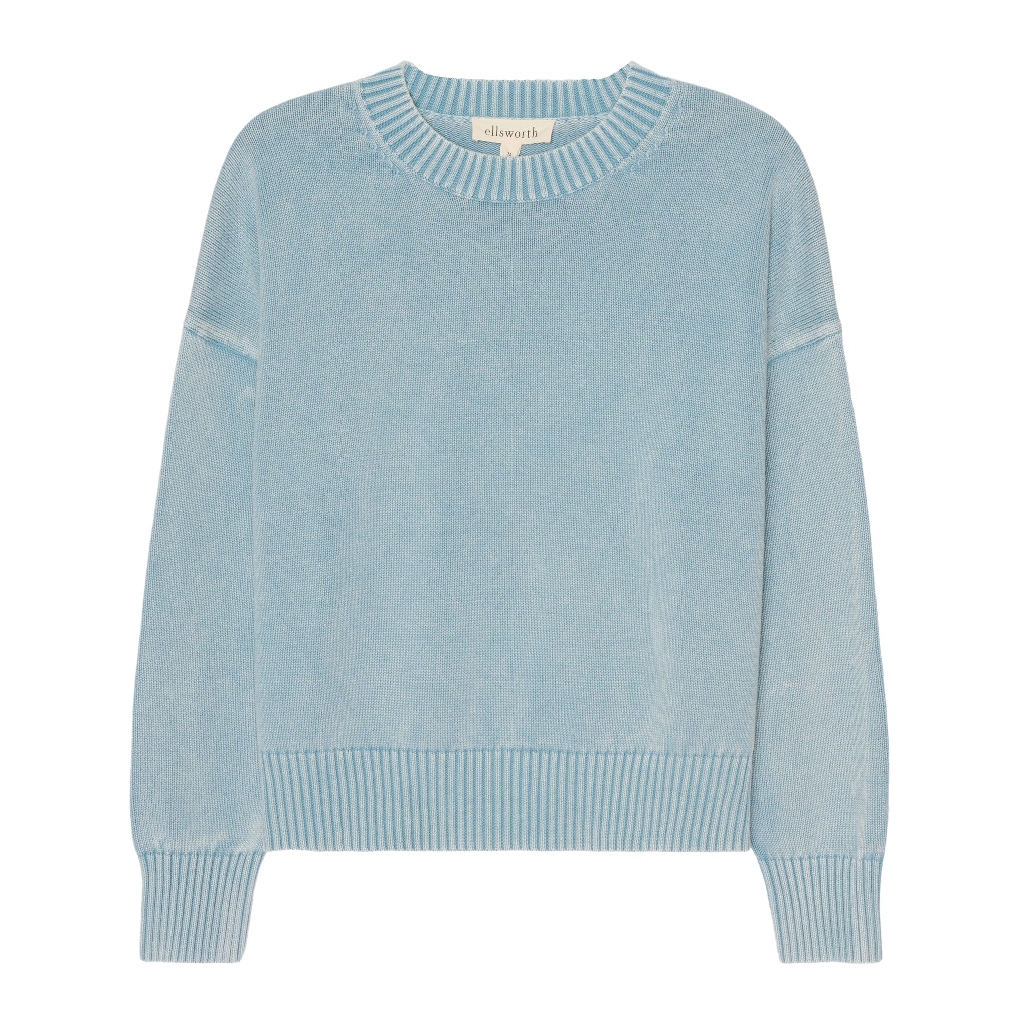 Emery Crewneck Sweater in Denim