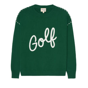 Riley Crew - Golf Script in Green