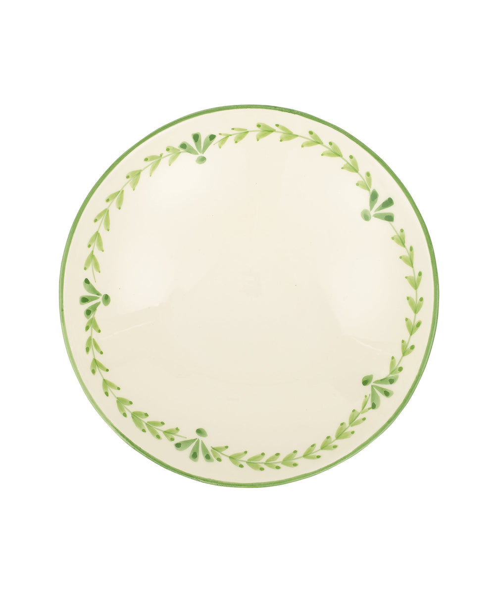 Rebecca Udall Elouise Pasta Bowl Crockery, Sage Green, Pattern