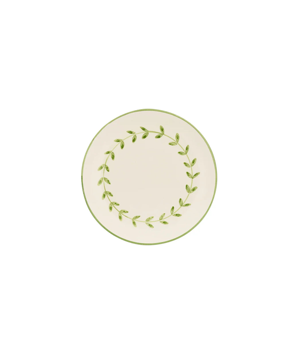 Elouise Side Plate in Green