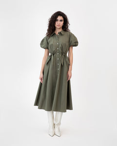 Elza Dress in Fern