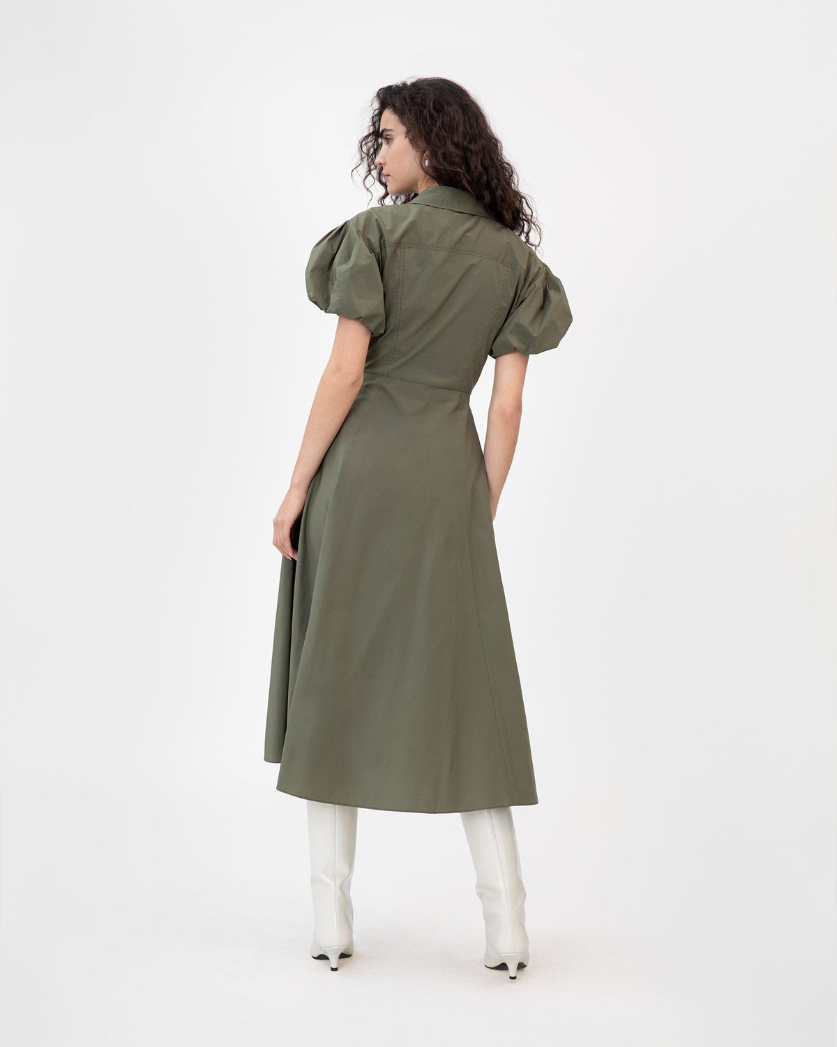 Elza Dress in Fern