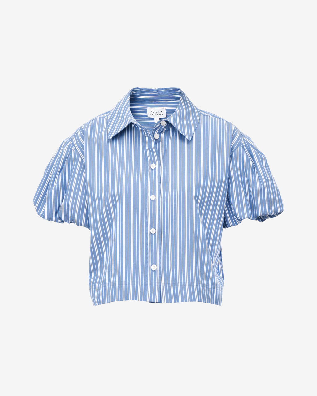 Elza Top in French Blue/White Multi