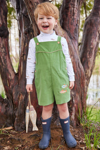 printed turtleneck with multicolored fish, Little English classic boy's turtleneck