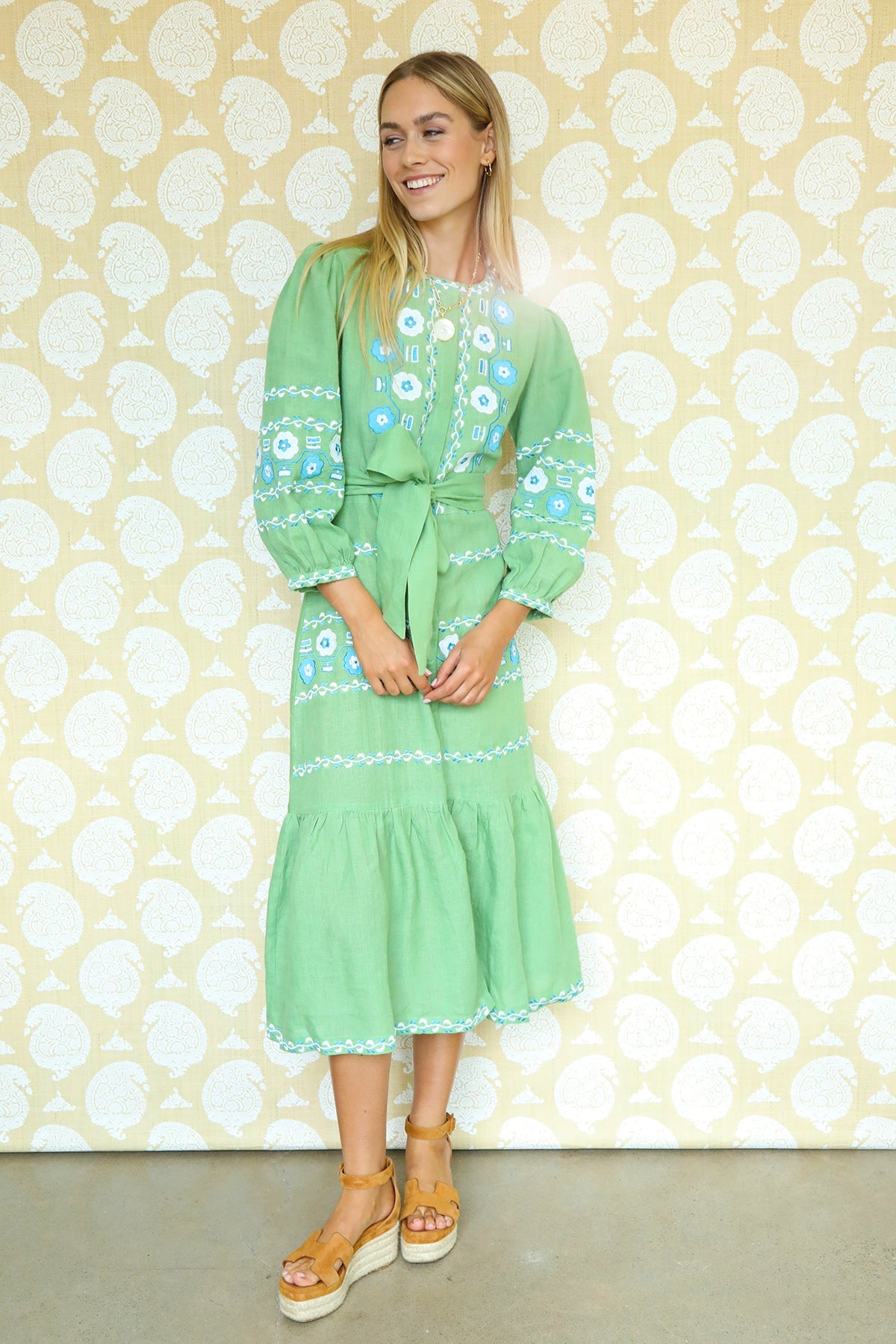 Emerald Charlotte Dress