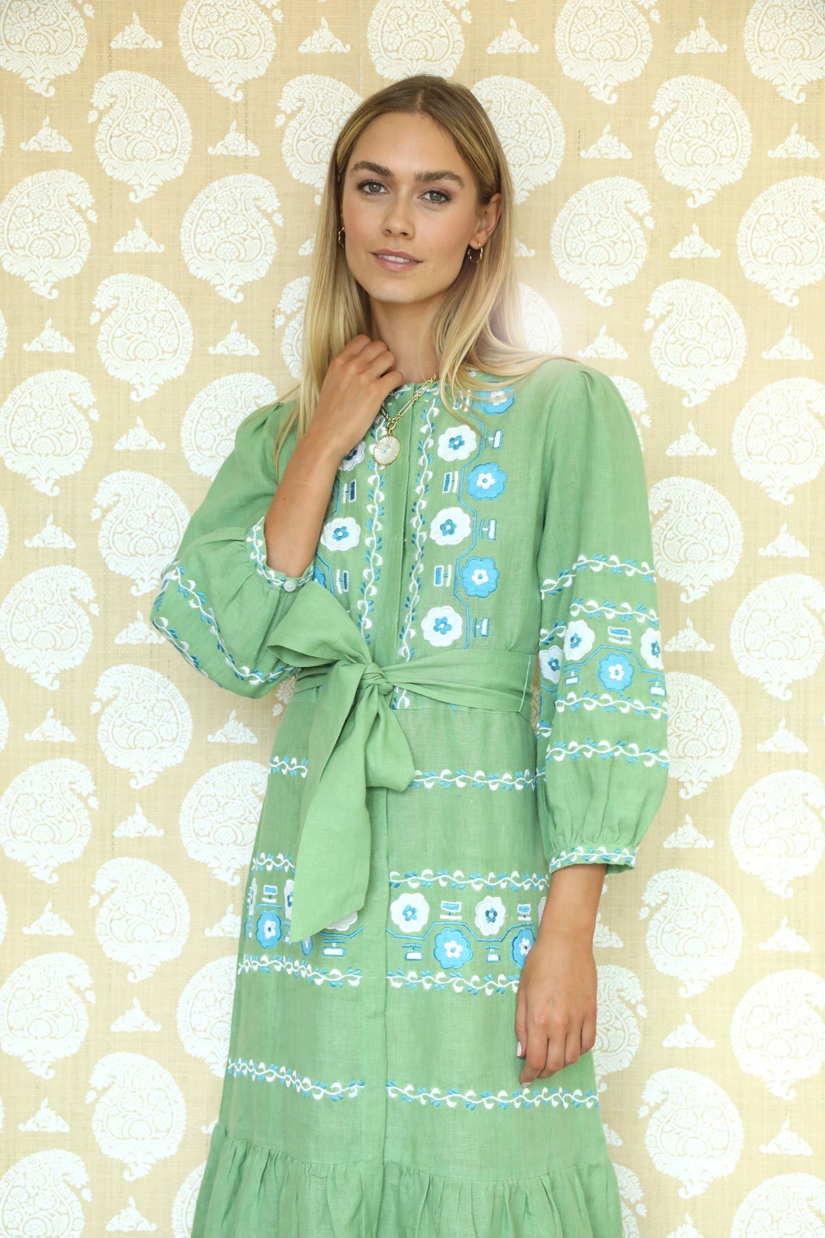 Emerald Charlotte Dress