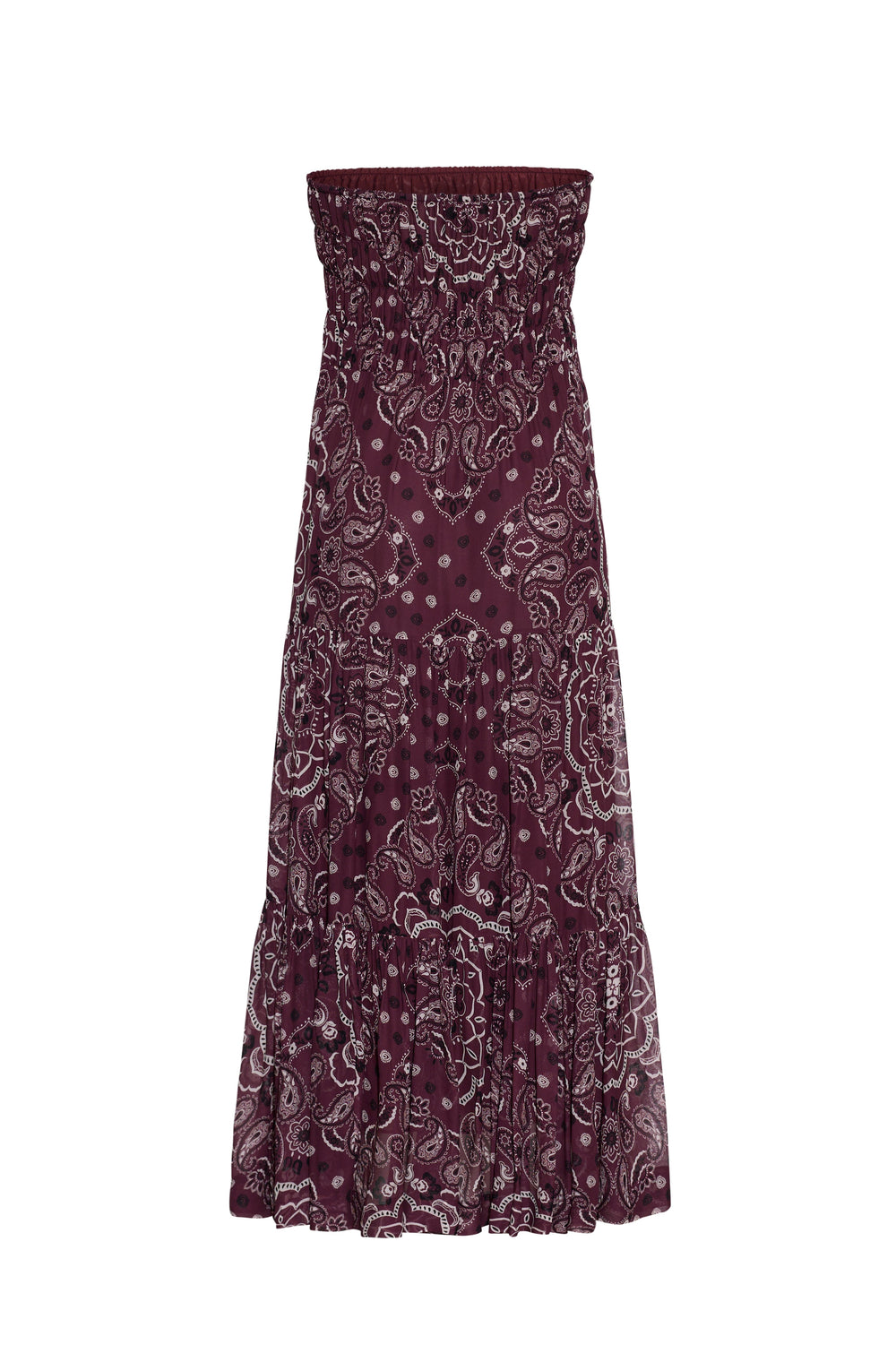 Emilina Skirt in Bandana Plum