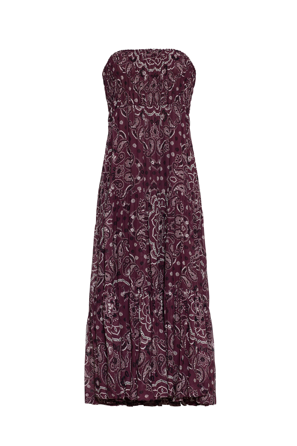 Emilina Skirt in Bandana Plum