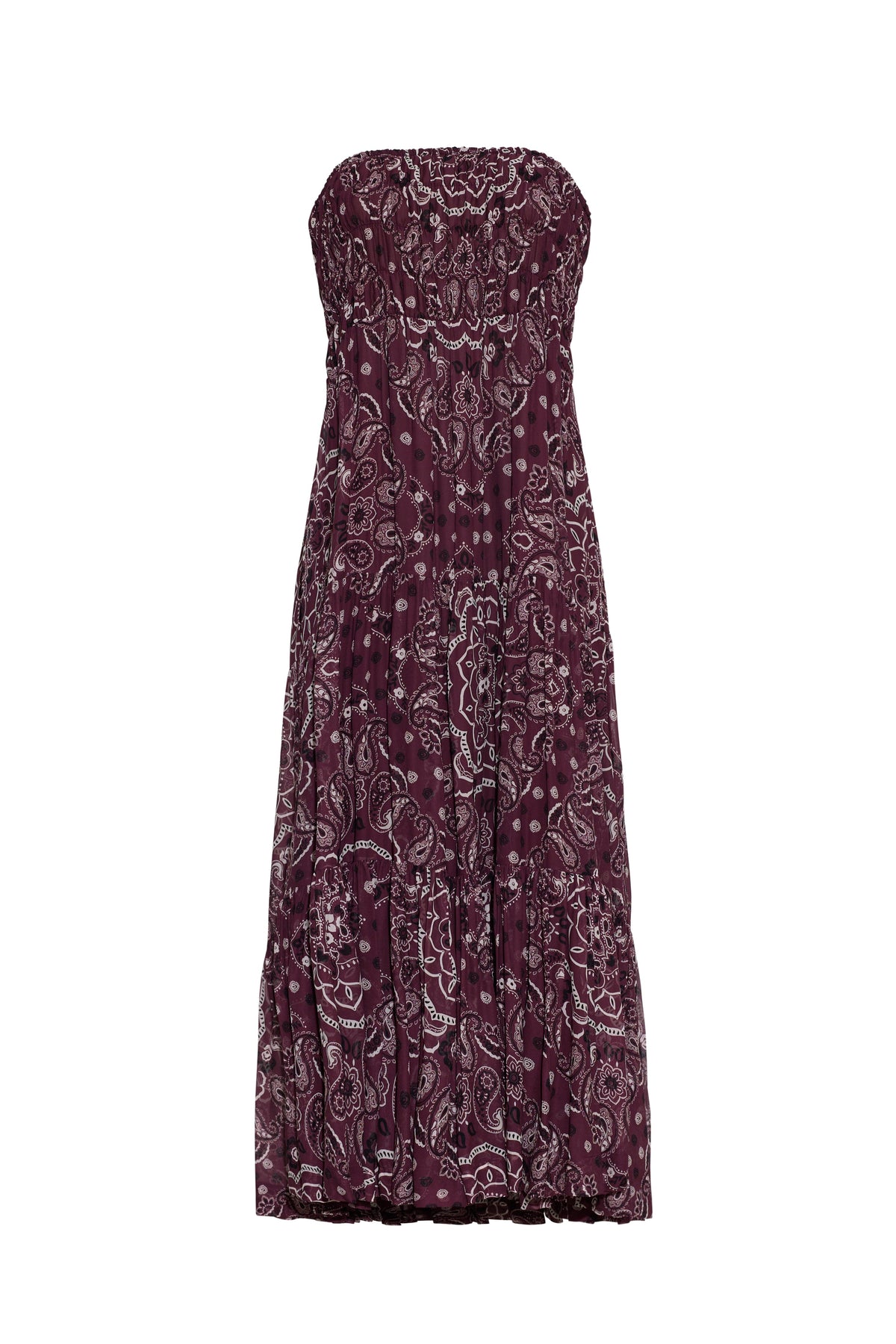 Emilina Skirt in Bandana Plum