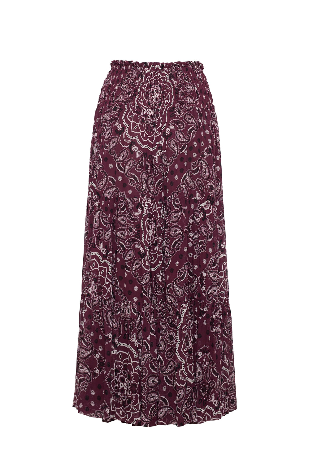 Emilina Skirt in Bandana Plum