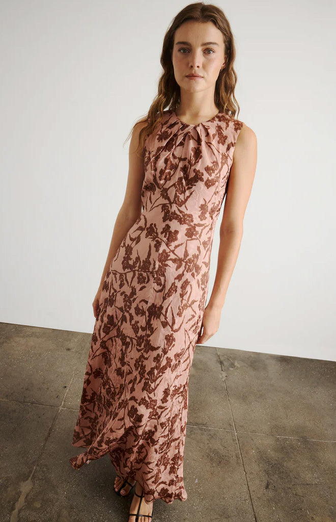 Emily Dress in Sugarcane Multi