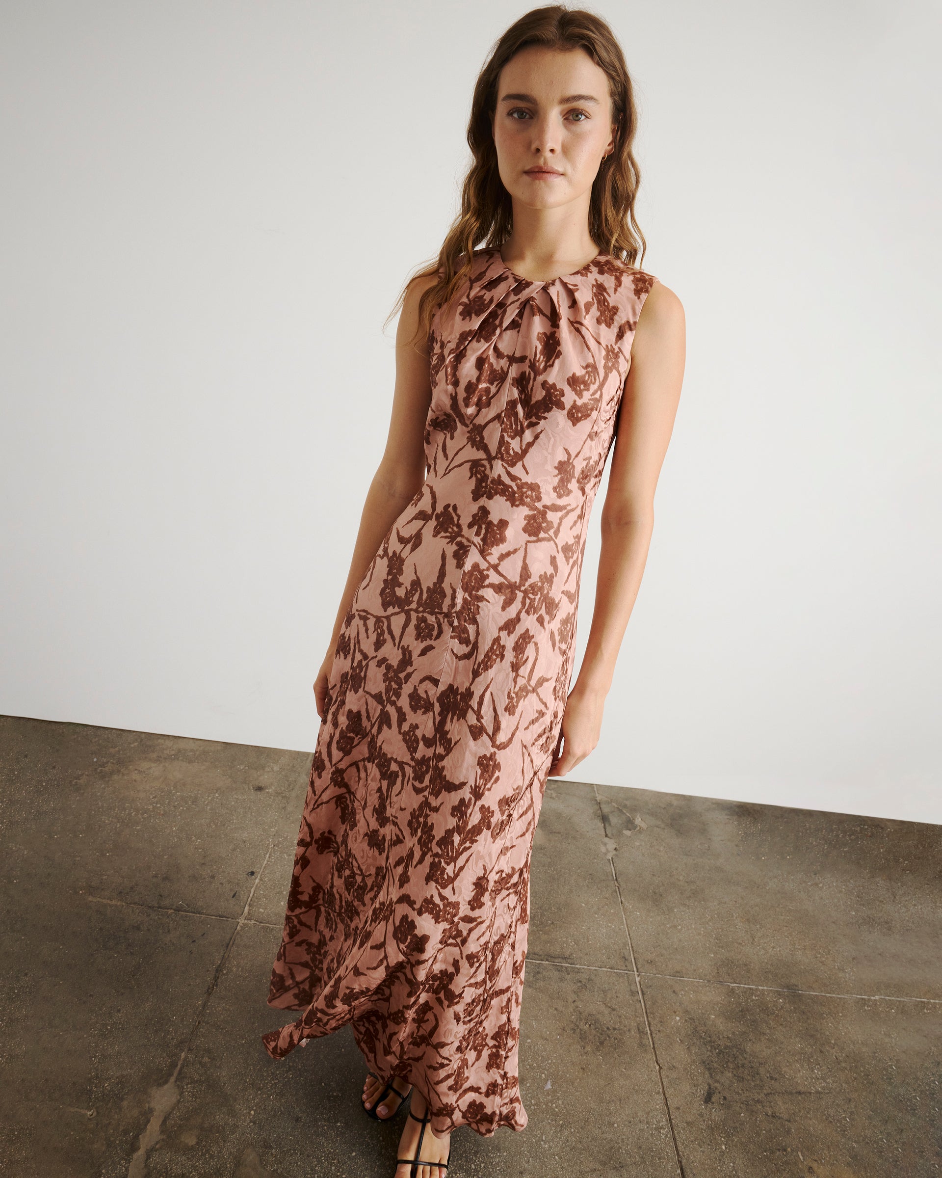 Emily Dress in Sugarcane Multi