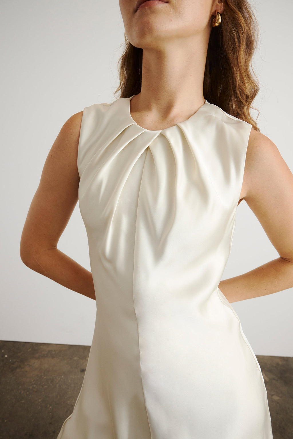 Emily Dress in Ivory