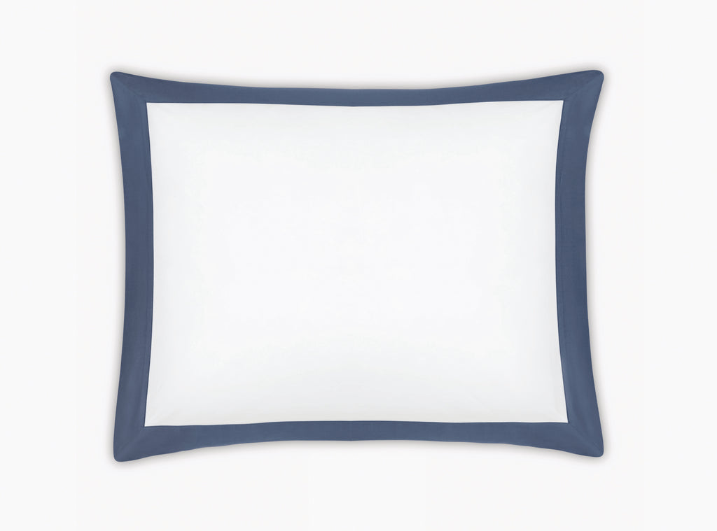 Emory Sham in Steel Blue