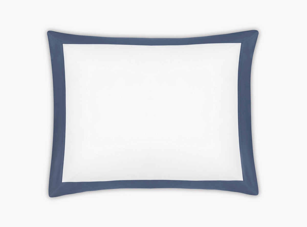 Emory Sham in Steel Blue