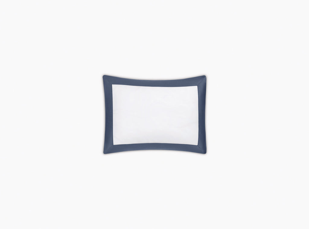 Emory Sham in Steel Blue