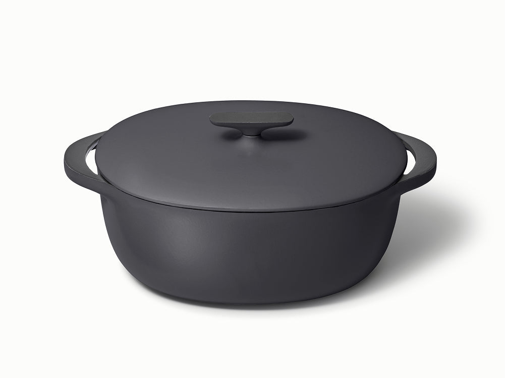 Cast Iron Oval Dutch Oven with Lid