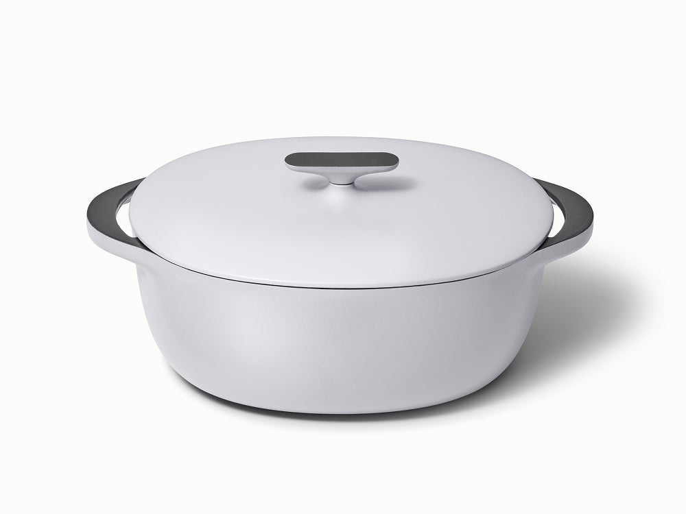 Cast Iron Oval Dutch Oven with Lid