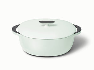 Cast Iron Oval Dutch Oven with Lid