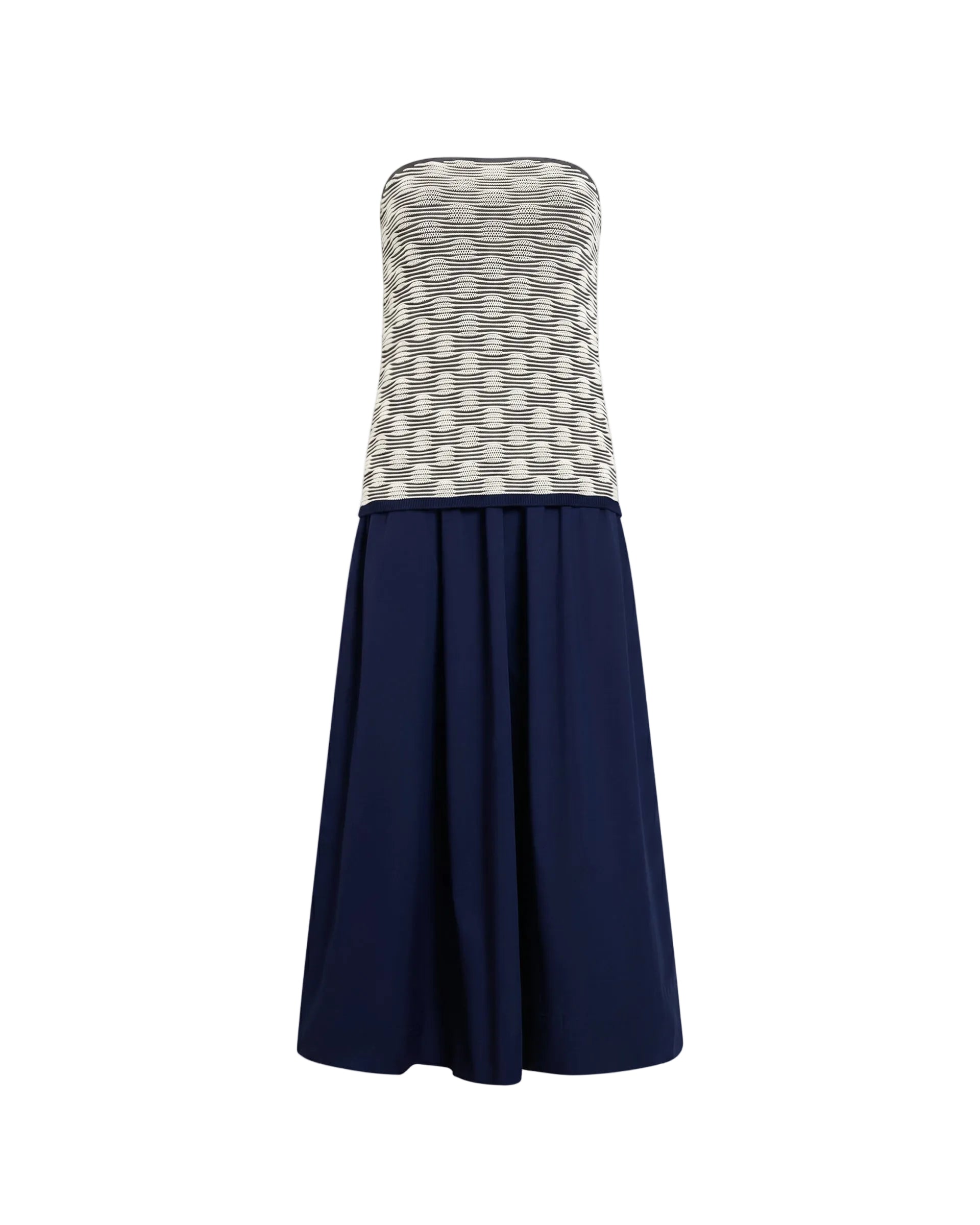 Erika Dress in Maritime Blue Multi