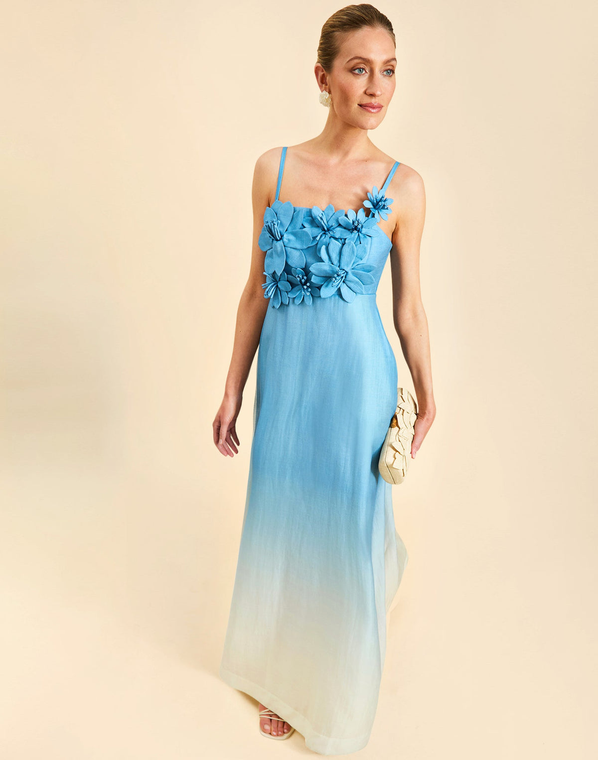 Esperanza Gown in Marina Ombré