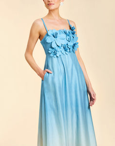 Esperanza Gown in Marina Ombré