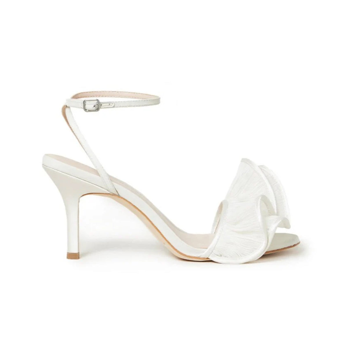 Estella Sandal in Vegan Pearl Organza