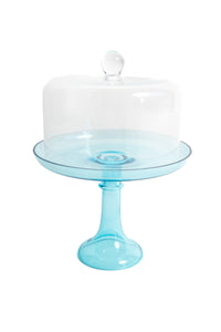 Estelle Cake Stand in Ocean Blue